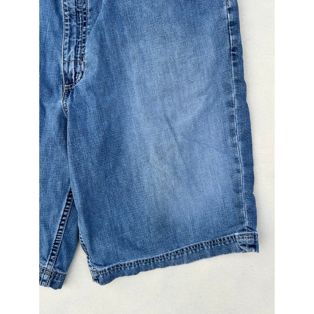 Old Navy Mens Denim Shorts Size 38 Medium Wash Blue 100% Cotton Casual Relaxed - Picture 9 of 16